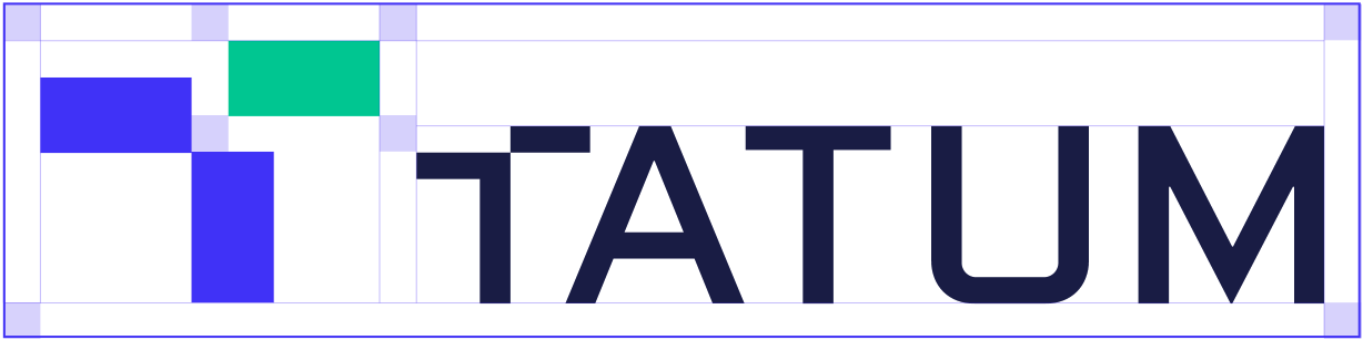 Tatum logo safe zone